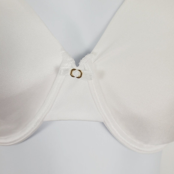 Vanity Fair Full.Coverage Beauty Back Smoothing White Bra - Picture 3 of 11